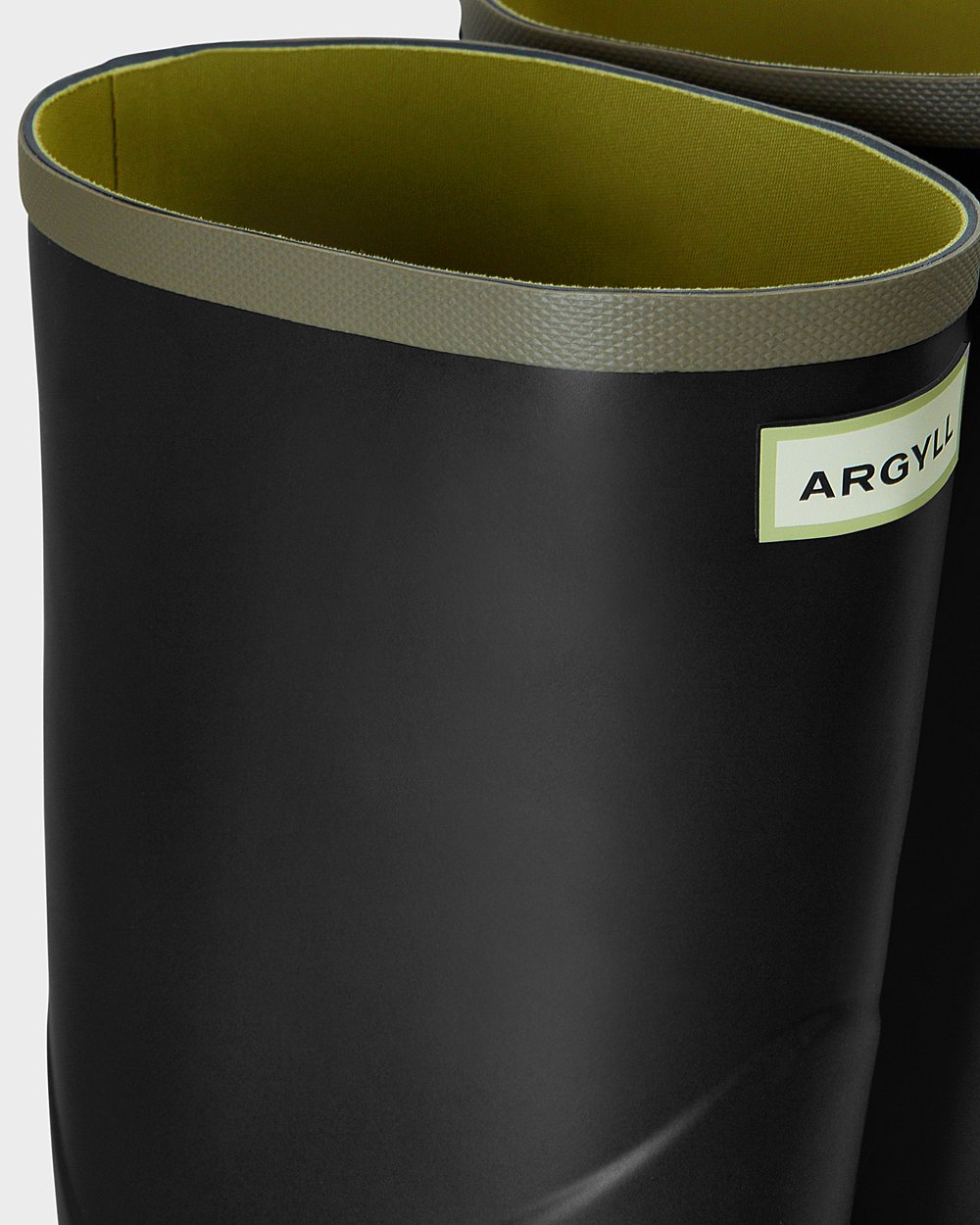 Hunter Høje Gummistøvler Dame Sort | Argyll Bullseye Full Knee | GASIX-3761